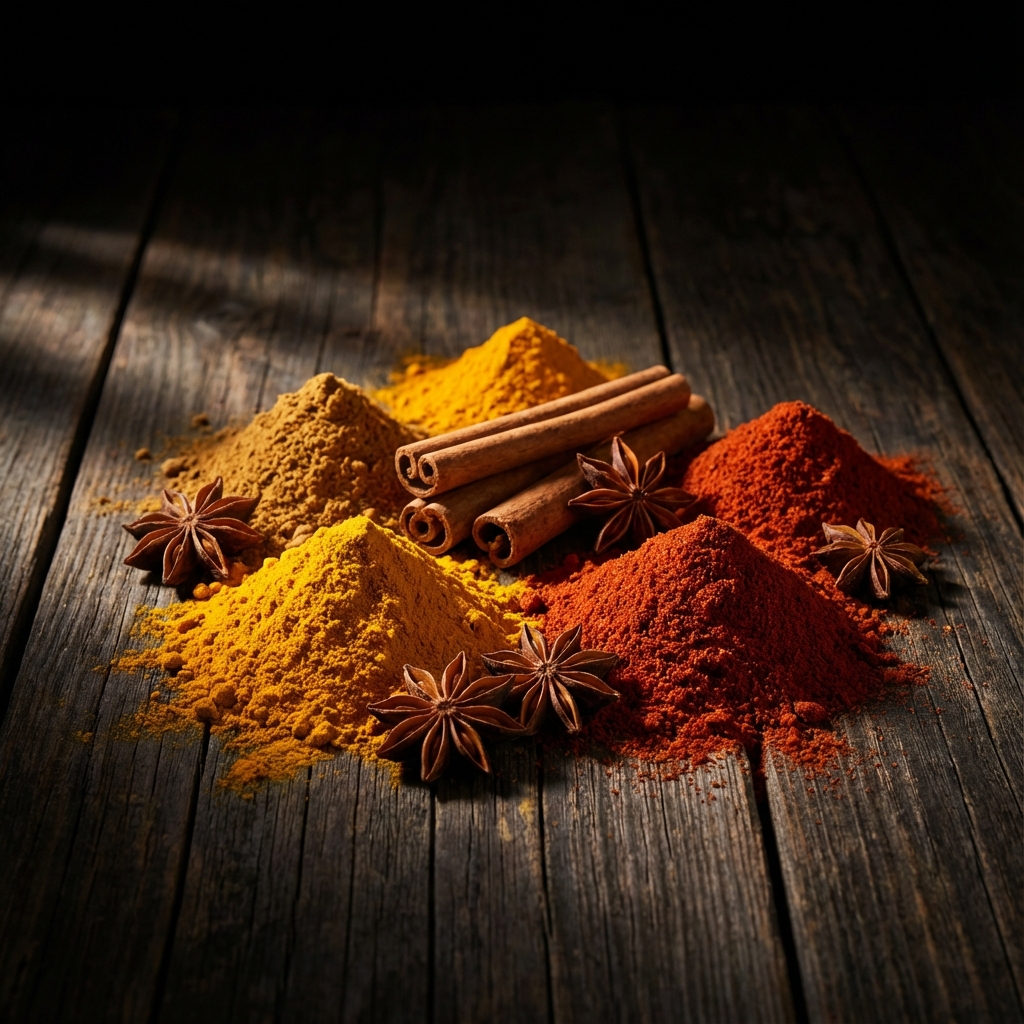 Creative Spices Display